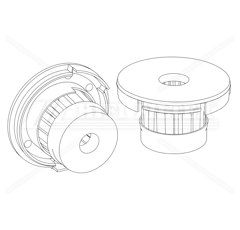Filtre d'aération adaptable HIFI FILTER SA120801