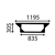 Heckscheibe unten für Traktor CASE IH - STEYR 134671015 - 134671076 - 134671086 Nachbau
