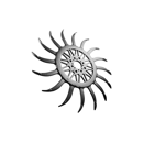 Roue étoile pour houe rotative Ø 540 mm adaptable - BlackSteel©