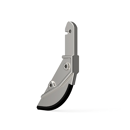 Sabot de semoir avec plaquettes carbure RIBOULEAU adaptable