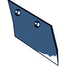 Düngereinlegerschar - rechts 3363714M Lemken by Muzzi Industrie