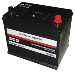 Batterie tracteur 12v 70Ah 560A + à droite | TECHNI-POWER