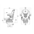Gefederter Sitz mit Stoffbezug GRAMMER Compacto M MSG 93/521