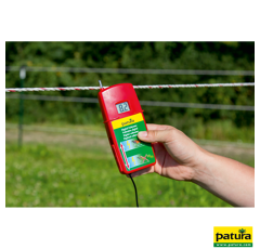 Voltmètre numérique avec simulateur de contact animal sur clôture - PATURA
