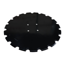 Disque crénelé Ø437x5 mm pour semoir SULKY/SKY 680286 adaptable - Blacksteel©