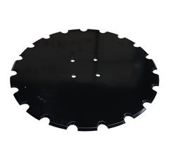 Disque crénelé Ø437x5 mm pour semoir SULKY/SKY 680286 adaptable - Blacksteel©