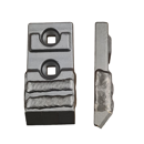 Pointe de décompacteur carbure, renfort acier et rechargement GRÉGOIRE BESSON M320126 adaptable