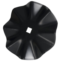 Disque ondulé Ø 460 mm 4 trous pour rouleau packer adaptable - BlackSteel©