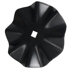 Disque ondulé Ø 460 mm 4 trous pour rouleau packer adaptable - BlackSteel©