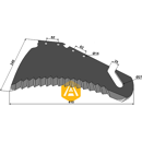 Couteau pour mélangeuse STRAUTMANN 415.17.501 adaptable - Blacksteel©