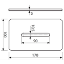 Abstreifer für Packerwalze 435801 Pöttinger Original