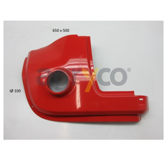 Capot plastique pour téléscopique MANITOU 52525585 adaptable