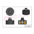 Filtre d'aération adaptable HIFI FILTER FS452