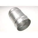 Doppelschlauchtülle verzinkt  Ø159 mmbeidseitig mit Sicke