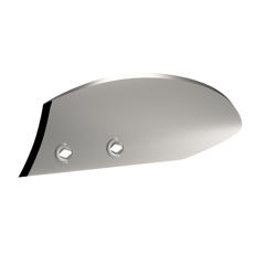 Versoir de rasette Gauche carbure pour charrue KVERNELAND KK066881R adaptable