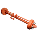 Bremsachse 300x60S B/F/M Bremsgestänge mittig Rinner BA1500606