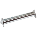 Mangeoire pour poulets en acier galvanisé à grille mobile 75 cm - CHICK'A