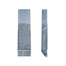 Pointe de décompacteur à souder plaquettes carbure et rechargement PERREIN adaptable