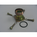 Gerader-Schraubflansch    AG 36x2Lochkreis 40mm, max. Betriebsdruck 100 barO-Ring 26x2.5  GF40CEL28