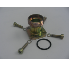 Gerader-Schraubflansch    AG 36x2Lochkreis 40mm, max. Betriebsdruck 100 barO-Ring 26x2.5  GF40CEL28