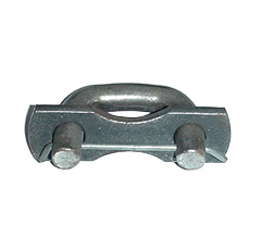 Attache à plaque oxi-coupée Ø 16 x 48 mm pour chaine marine