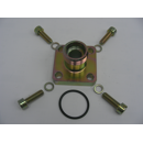 Gerader-Schraubflansch    AG 30x2Lochkreis 55mm, max. Betriebsdruck 250 barO-Ring 32x2.5  GF55CES20S