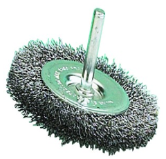Brosse circulaire sur tige Ø 75 mm - Perceuses et Visseuses