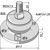 Palier pour déchaumeur MASCHIO GASPARDO F06160015R adaptable - BlackSteel©