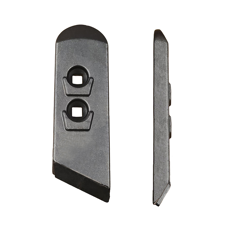 Pointe Droite carbure pour charrue RABEWERK MP 332 adaptable