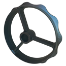 Roue cambridge lisse pour rouleau DAL-BO 15384 adaptable - BlackSteel©