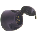 Prise femelle 7 plots aluminium pour tracteur adaptable