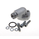 Winkel-Schraubflansch 90°   AG 18x1.5max. Betriebsdruck 250 bar,O-Ring 16 x 2,5 3-Loch-Flansch  WF30CEL123