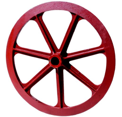 Rueda empacadora Ø 700 mm 32° adaptable - BlackSteel©