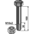 Boulon M16x2 x 100 pour broyeur VOGEL & NOOT adaptable - Blacksteel©