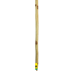 Piquet rond en acacia-robinier Ø 6 - 8 cm - PATURA