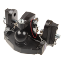 Kugeleinsatz Kugel 80,W= 309 S30, SchwarzTyp 825AC1030 alt, neu 825AS1040C    