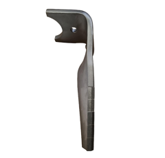 Dent de herse rotative Droite 5 plaquettes carbure, fixation rapide AMAZONE 962337 adaptable