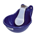 Abreuvoir avec ardillon poussoir en acier inoxydable