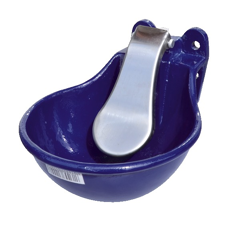 Abreuvoir avec ardillon poussoir en acier inoxydable