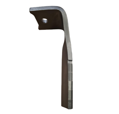 Dent de herse rotative Droite plaquettes carbure, fixation rapide PÖTTINGER 873.40.225.0 adaptable