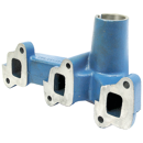 Collecteur d'échappement pour tracteur FORD C5NE9430E adaptable