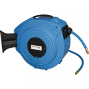 Enrouleur tuyau pour air et eau 20 m rappel automatique