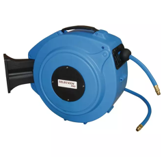 Enrouleur tuyau pour air et eau 20 m rappel automatique