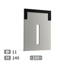 Grattoir avec plaquettes carbure LELY 116322304 adaptable