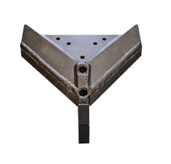 Lame pour décompacteur avec pointe, plaquettes carbure et rechargement LSM 13100180 adaptable