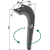 Dent gauche pour herse rotative RABE 8404.50.02 adaptable