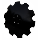 Disque crénelé ∅520x6 HORSCH 28071305 adaptable - Blacksteel©