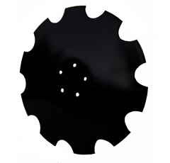 Disque crénelé ∅520x6 HORSCH 28071305 adaptable - Blacksteel©
