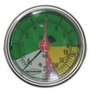 Manometer, 0/8/25 bar, R1/4" hinten, Ø 63 mm