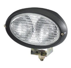 Phare de travail Ovale Halogène 12V 55W pour MASSEY FERGUSON 4276983M91 adaptable